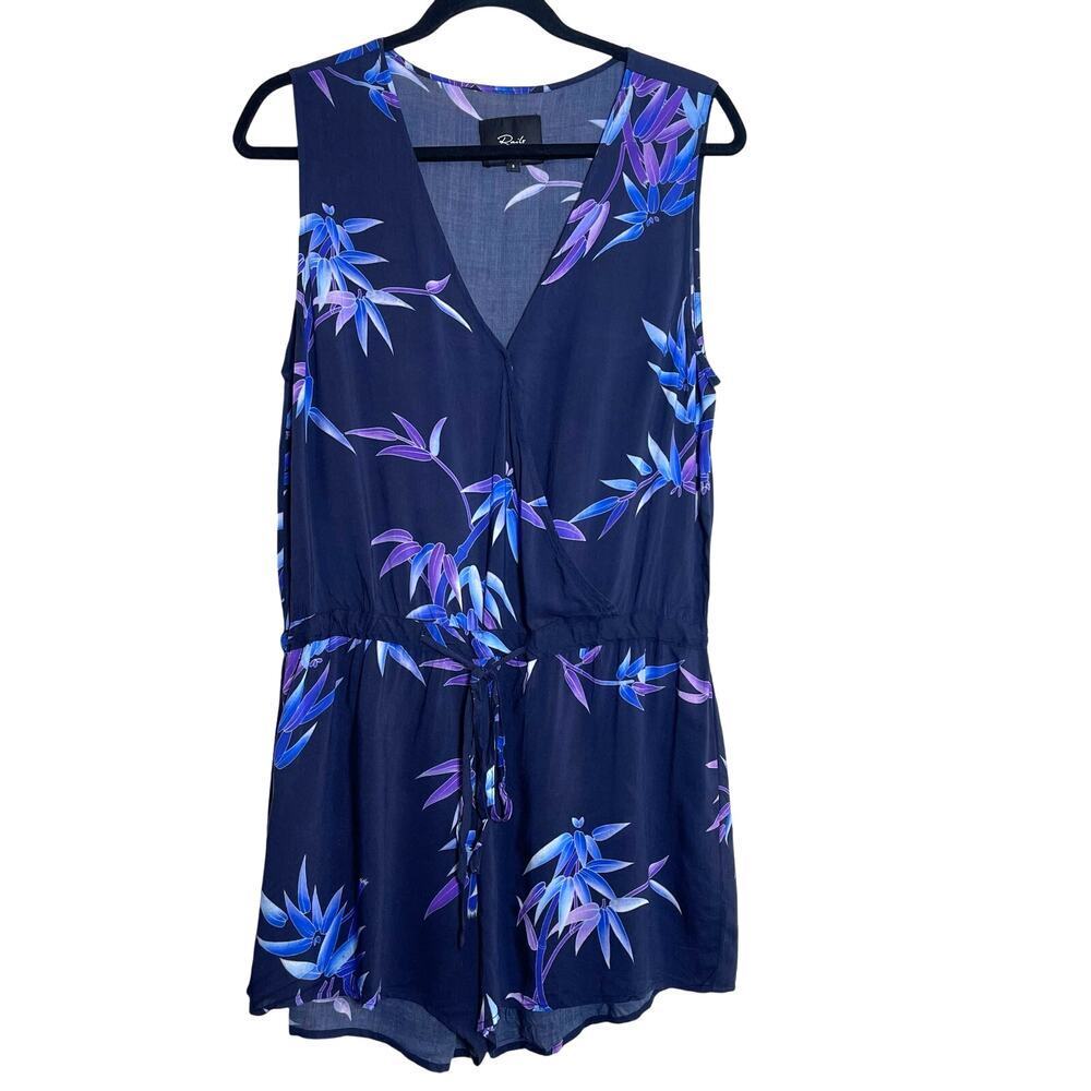 Rails Bamboo All Over Print Romper Women's SZ Small